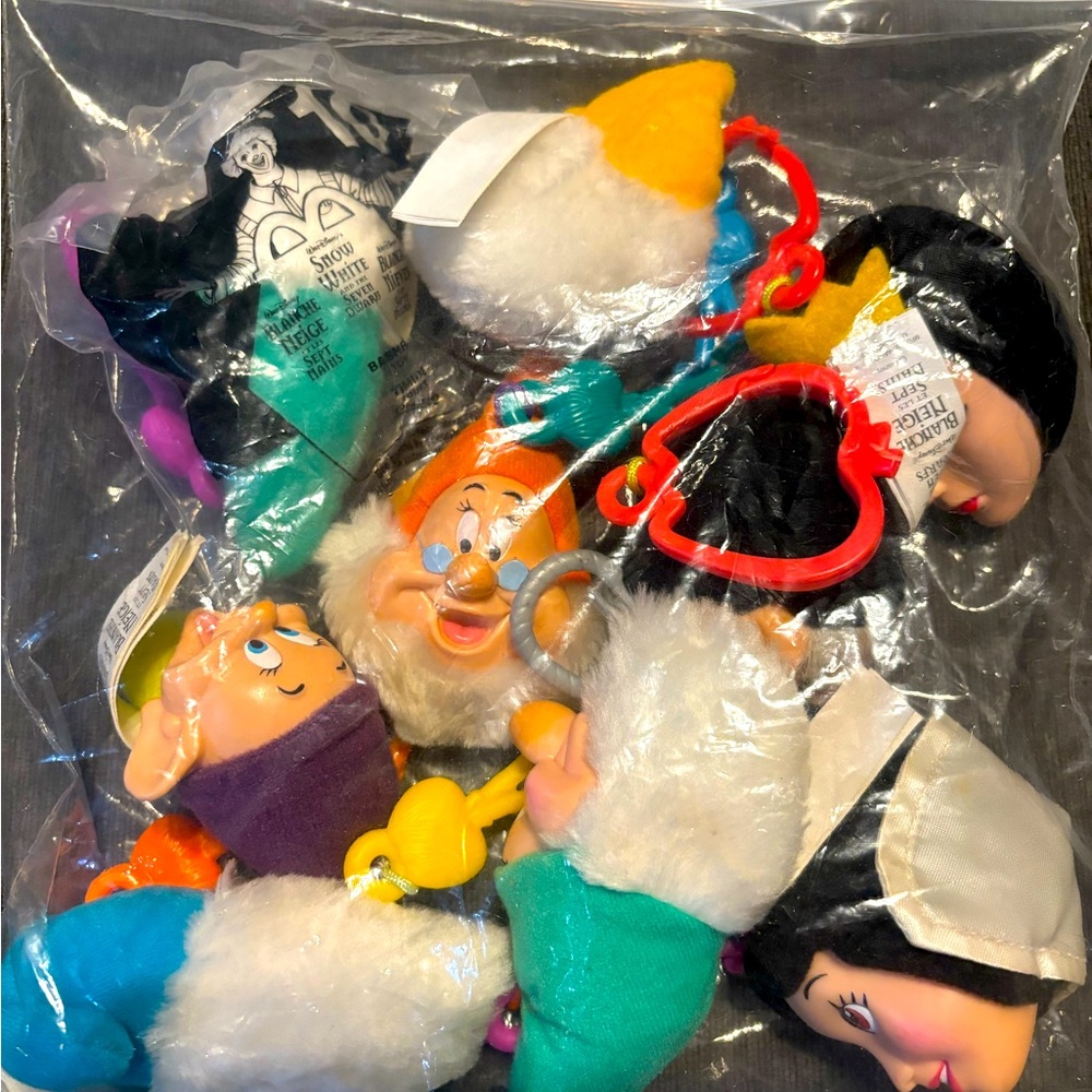 Snow White McDonalds Toys 2000’s